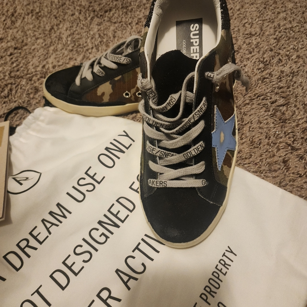 ‼️SOLD‼️Golden Goose Camo Sneakers - Picture 4 of 6